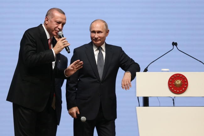 Cumhurbaşkanı Recep Tayyip Erdoğan Rusya’da